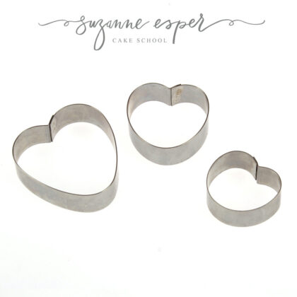 3 piece Eucalyptus Leaf Stainless Steel Cutters Set