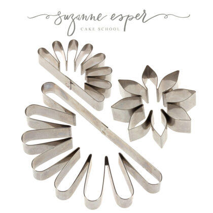 3 piece Gerbera Speed & Calyx Stainless Steel Cutter Set