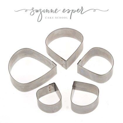 5 pc Ranunculus Stainless Steel Cutter Set